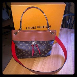 SOLD-2018 Louis Vuitton Monogram Tuileries Besace